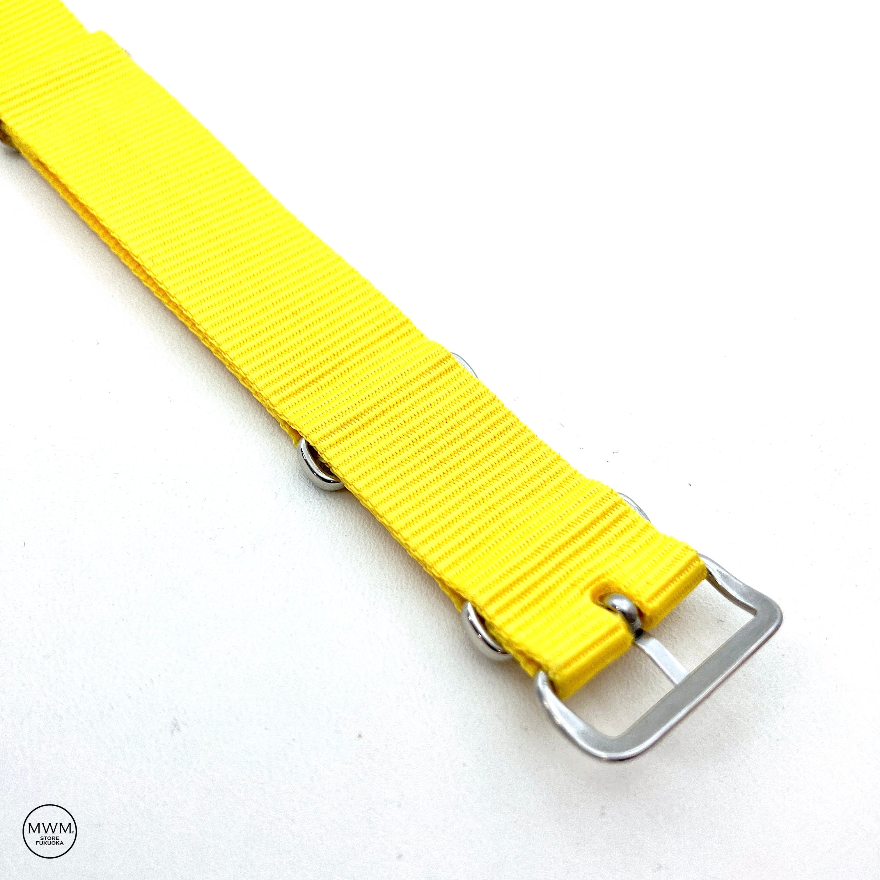NEON COLOR NATO STRAP YELLOWストラップベルトENZO 【公式通販】