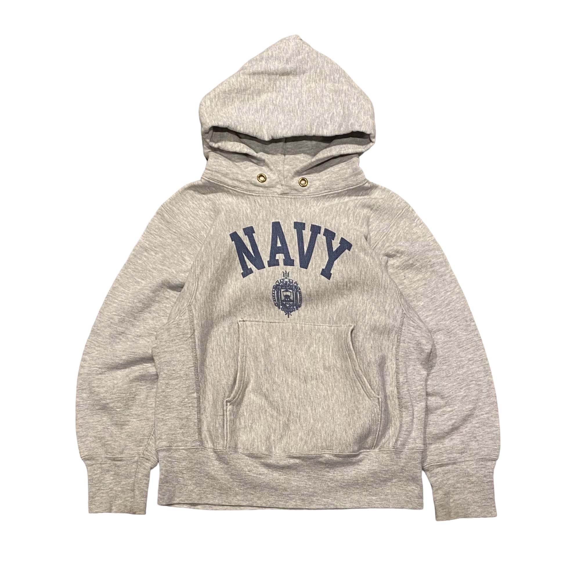 80s champion リバースウィーブ　パーカー　NAVY ミリタリー