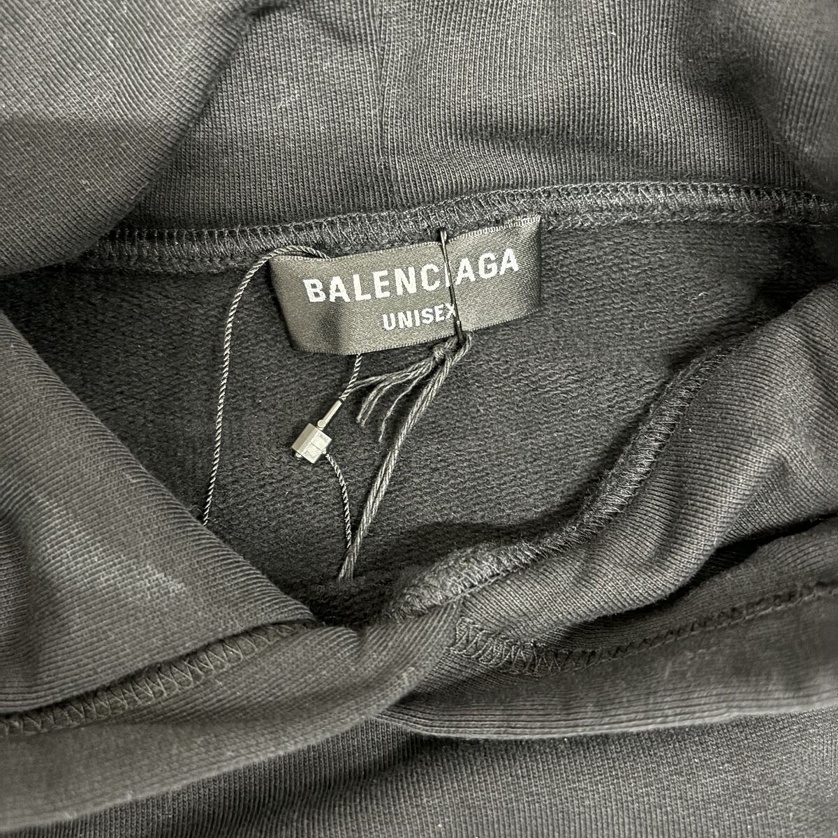 【BALENCIAGA】カレッジ ワイド フィット パーカー オーガニック BALENCIAGA/バレンシアガ Cities Tokyo Wide Fit Hoodie