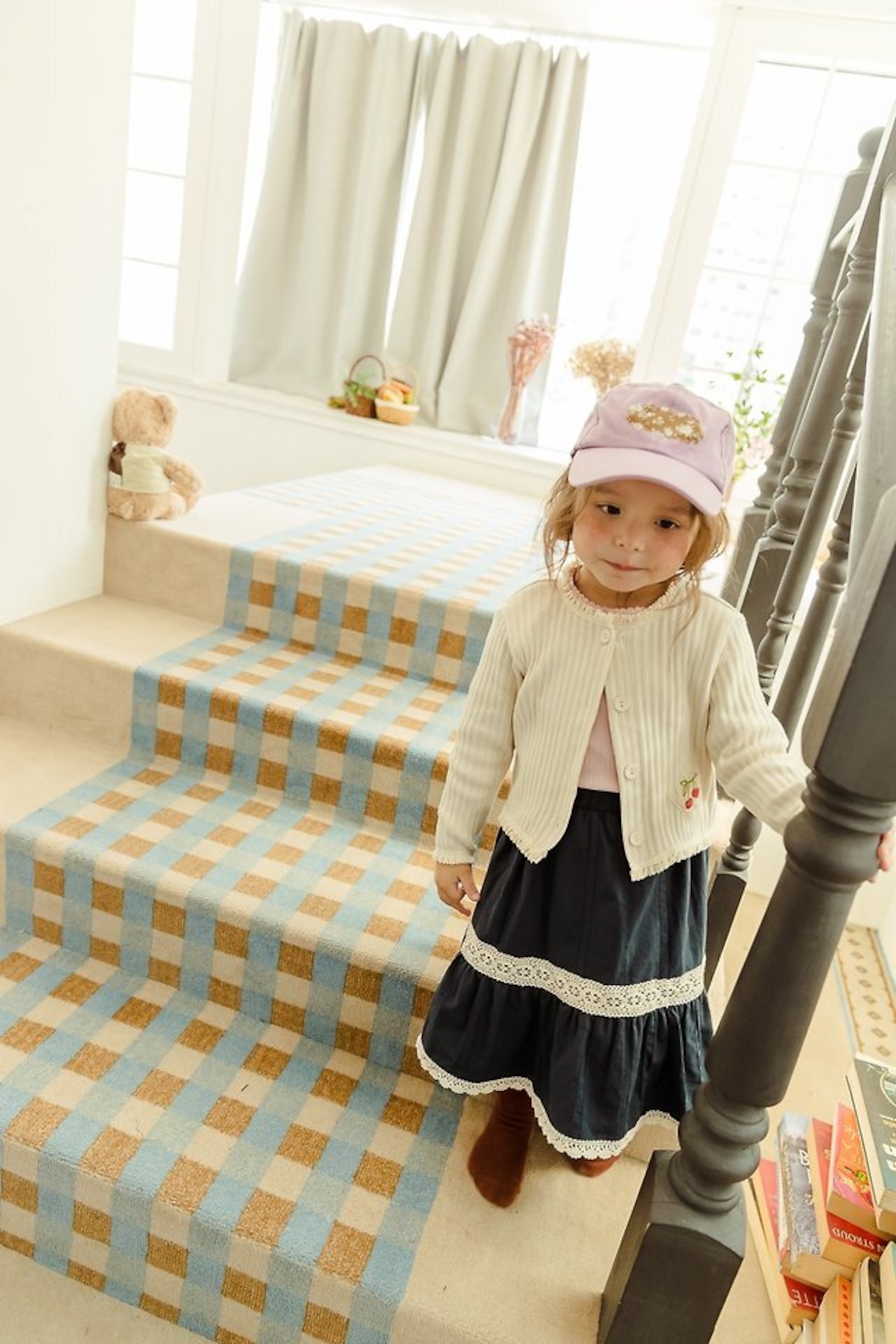 韓国子供服 / 26Autumn / 〖取寄〗milkpowder / もっちりTシャツ / 女子服 *XS~JS*