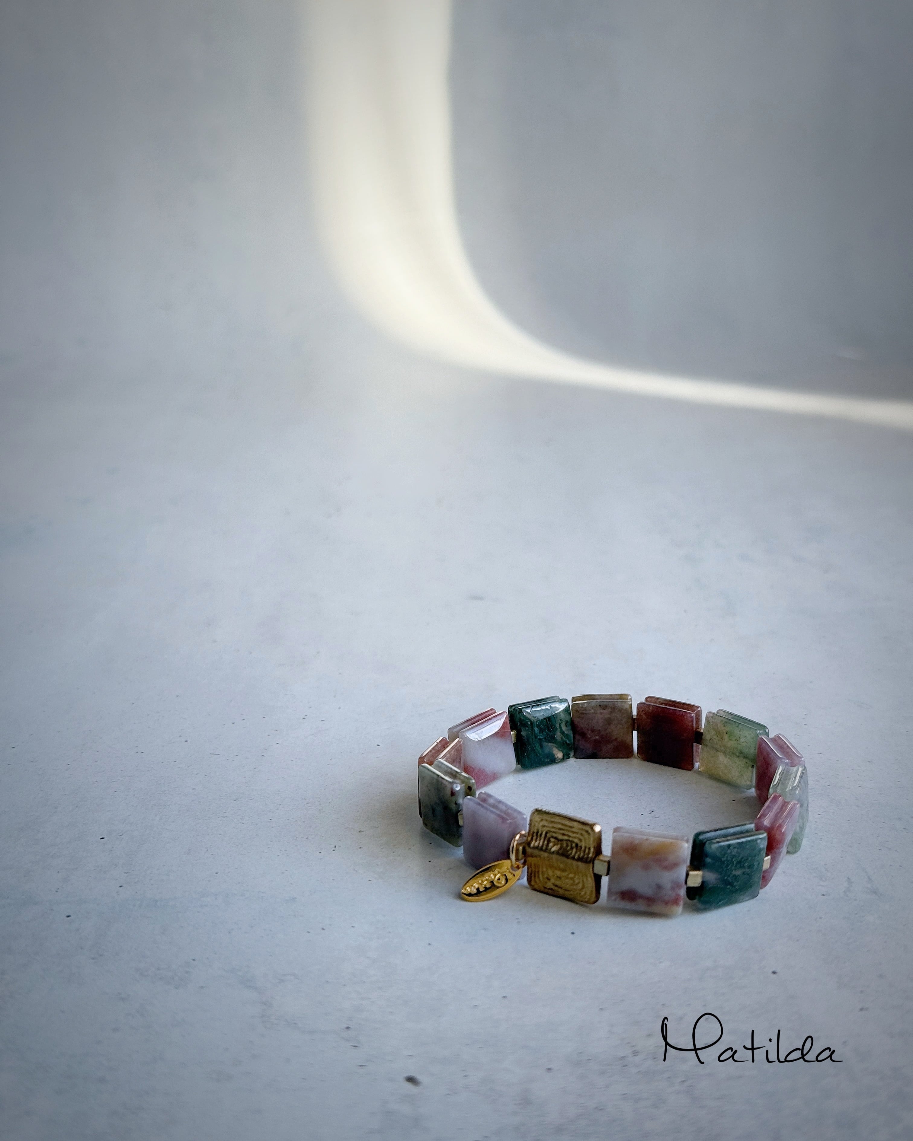 tumble bracelet(インディアンアゲート)