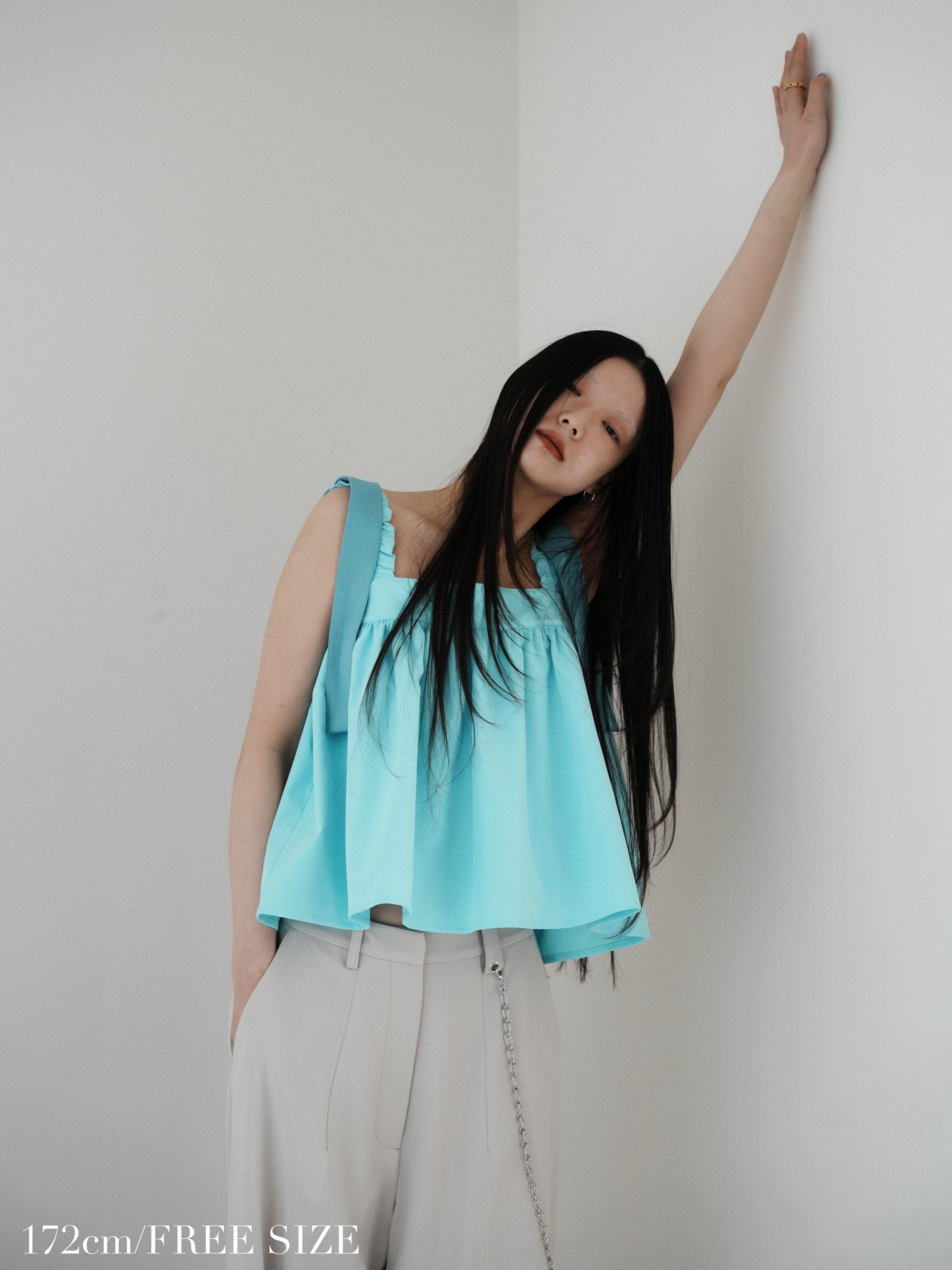 bicolor ruffle tops | Katrin TOKYO