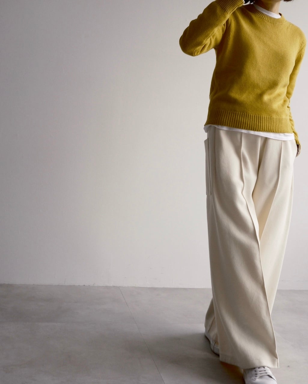 CÉLINE by Phoebe philo CASHMERE COTTON KNIT PULLOVER | dear closet