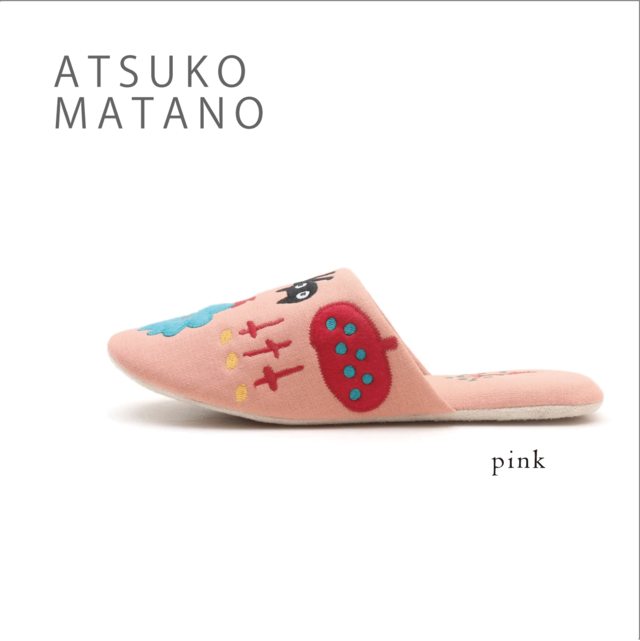 【ATSUKO MATANO（マタノアツコ）】スリッパ「私の街」