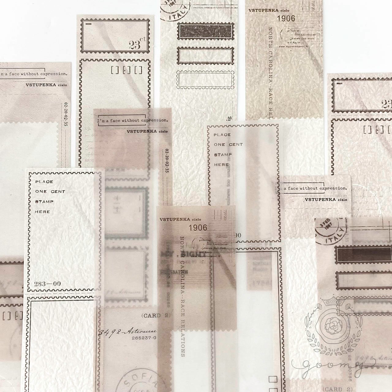 デザインペーパー・メモ | goomy