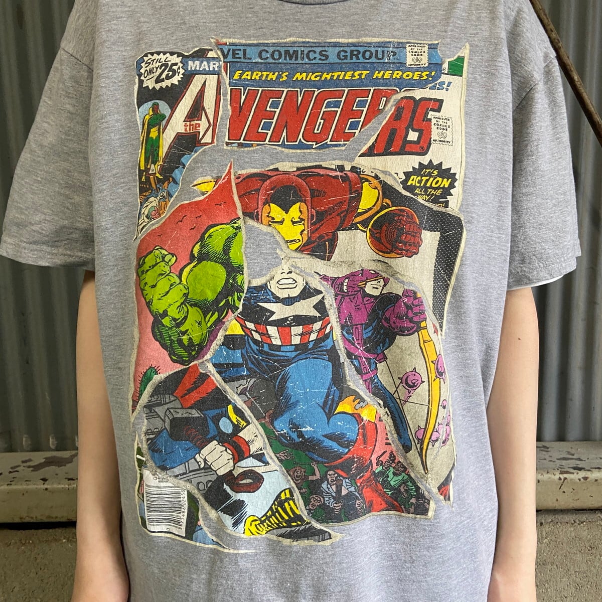 AVENGERS アベンジャーズ MARVEL マーベル キャラクタープリントT