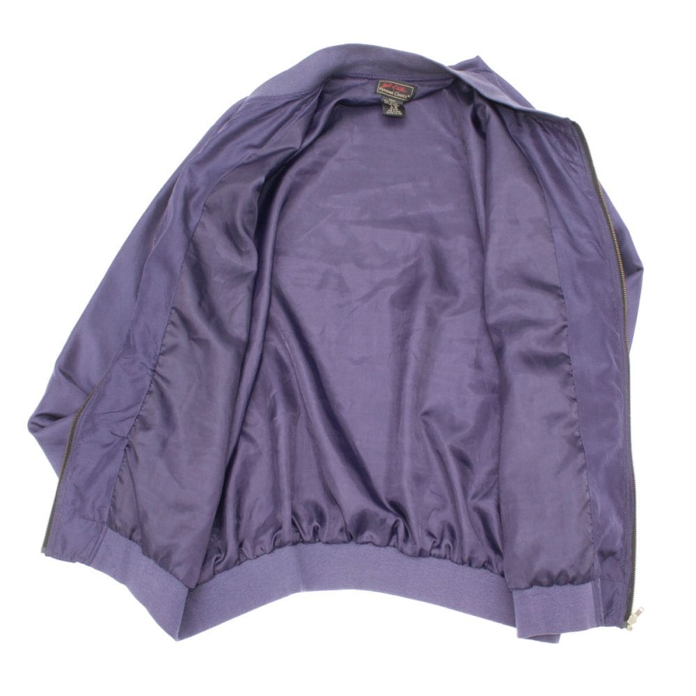 Vintage silk jacket blouson [John L Blair] [1990s-] Purple | beruf