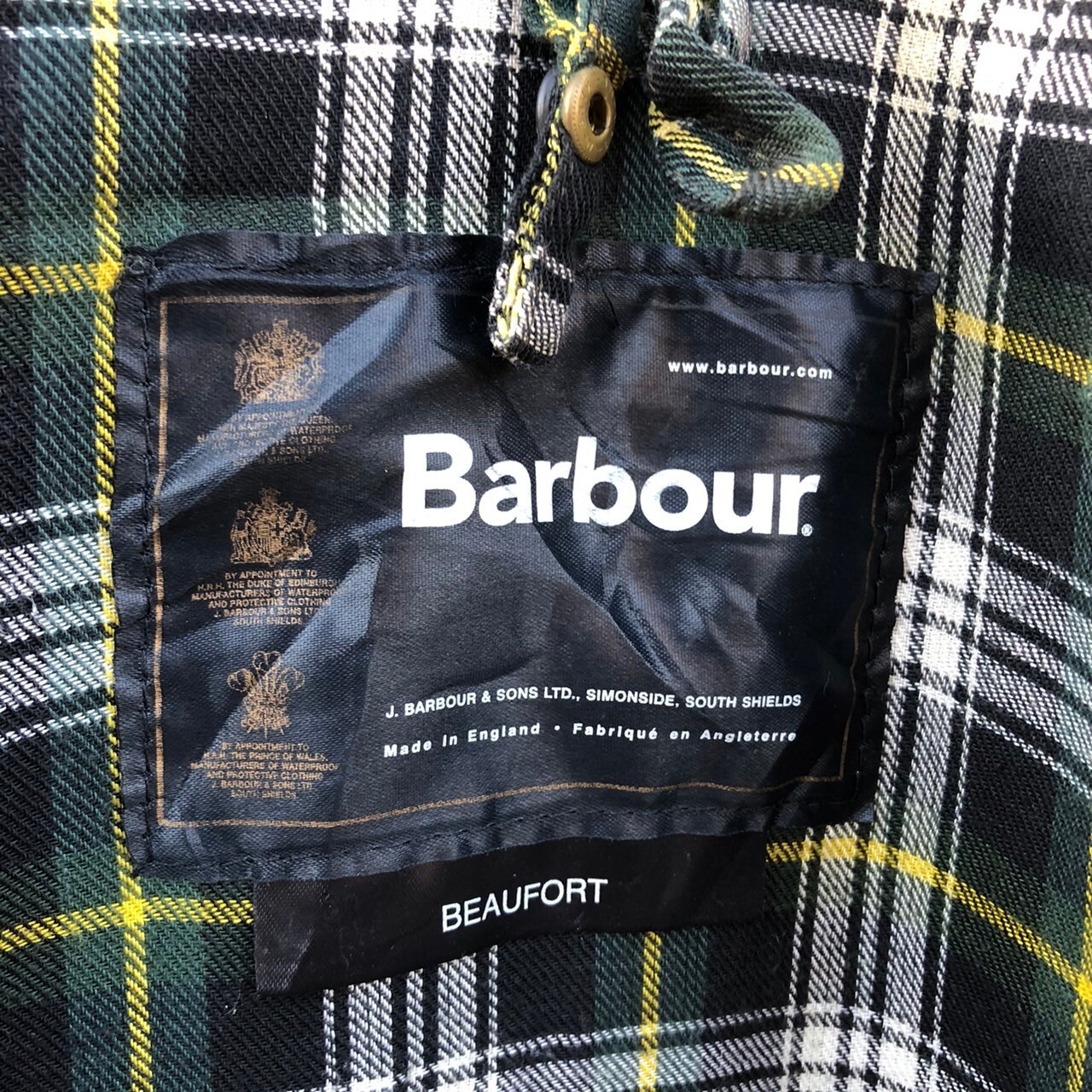 英国製 00s Barbour Beaufortビューフォート イングランド製 オイルド 