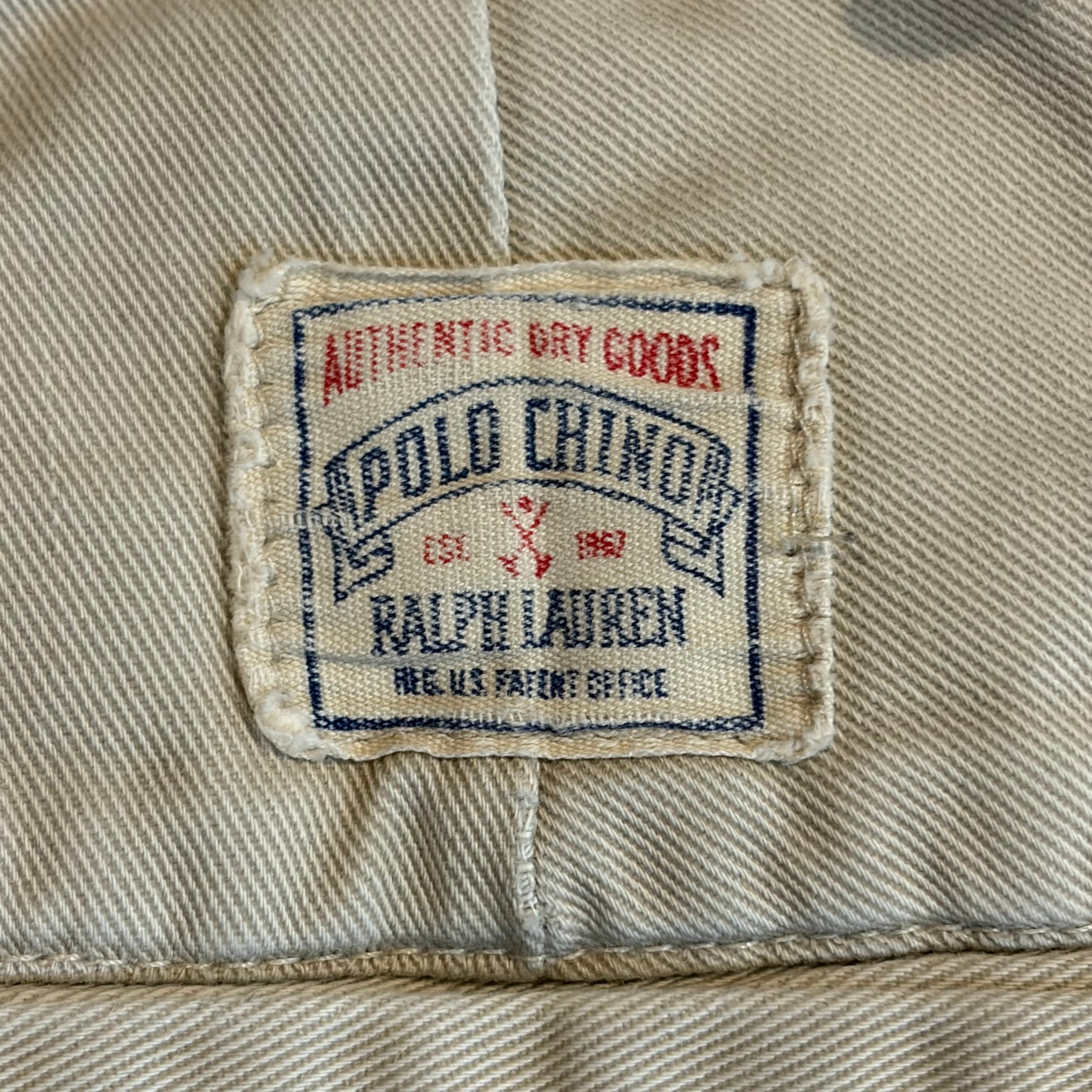 90s POLO by Ralph Lauren 2tuck chino pants (made in U.S.A) | 仙台