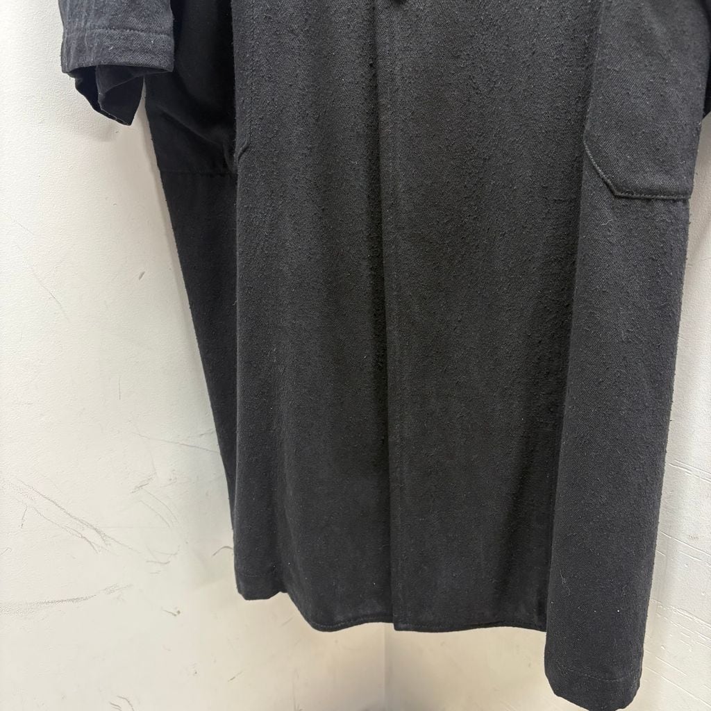 COMOLI コモリ 22SS シルクネップワークコート V01-04006 ブラック