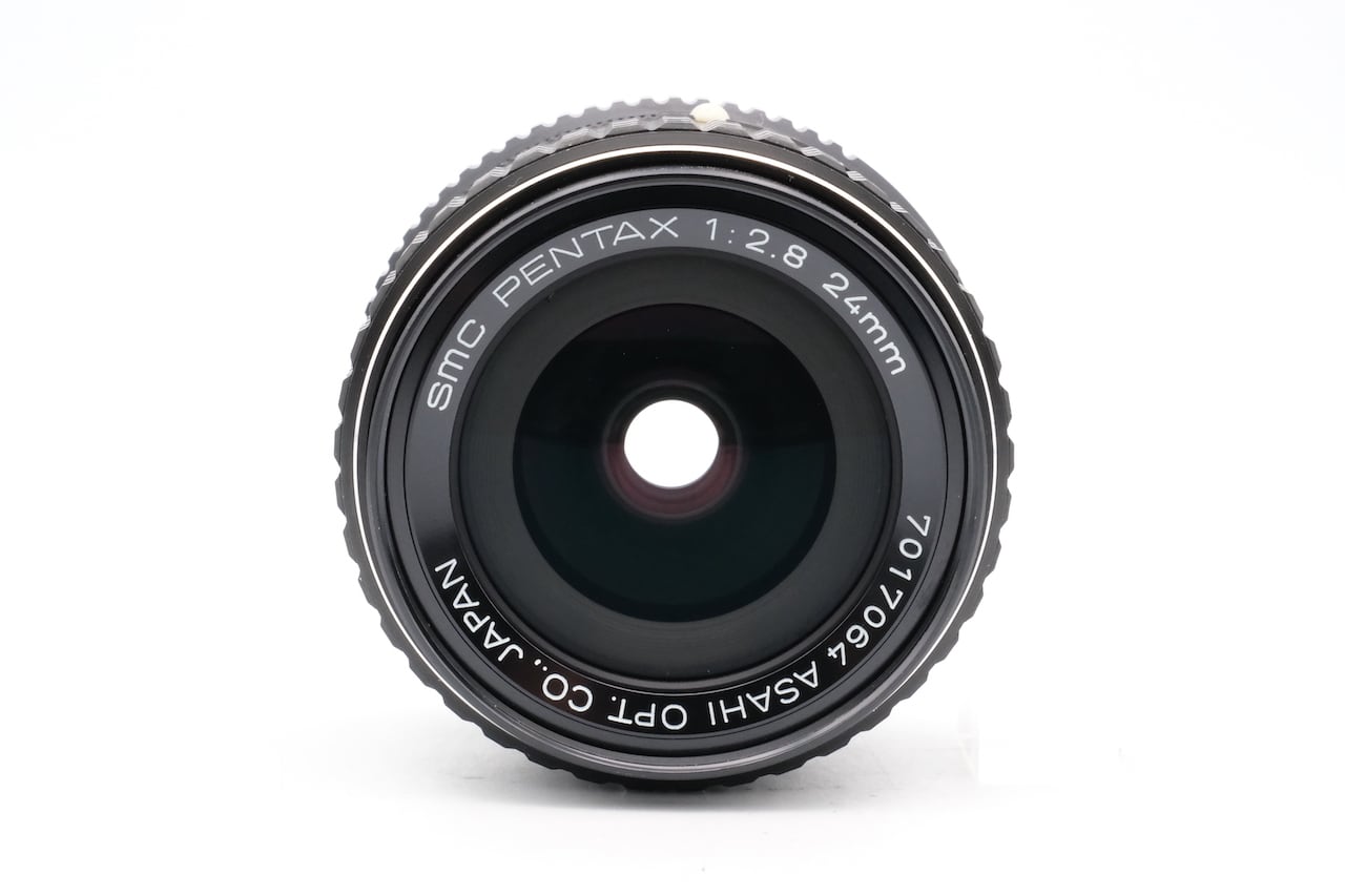 綺麗なレンズ ペンタックス SMC PENTAX 24mm f2.8 Kマウント