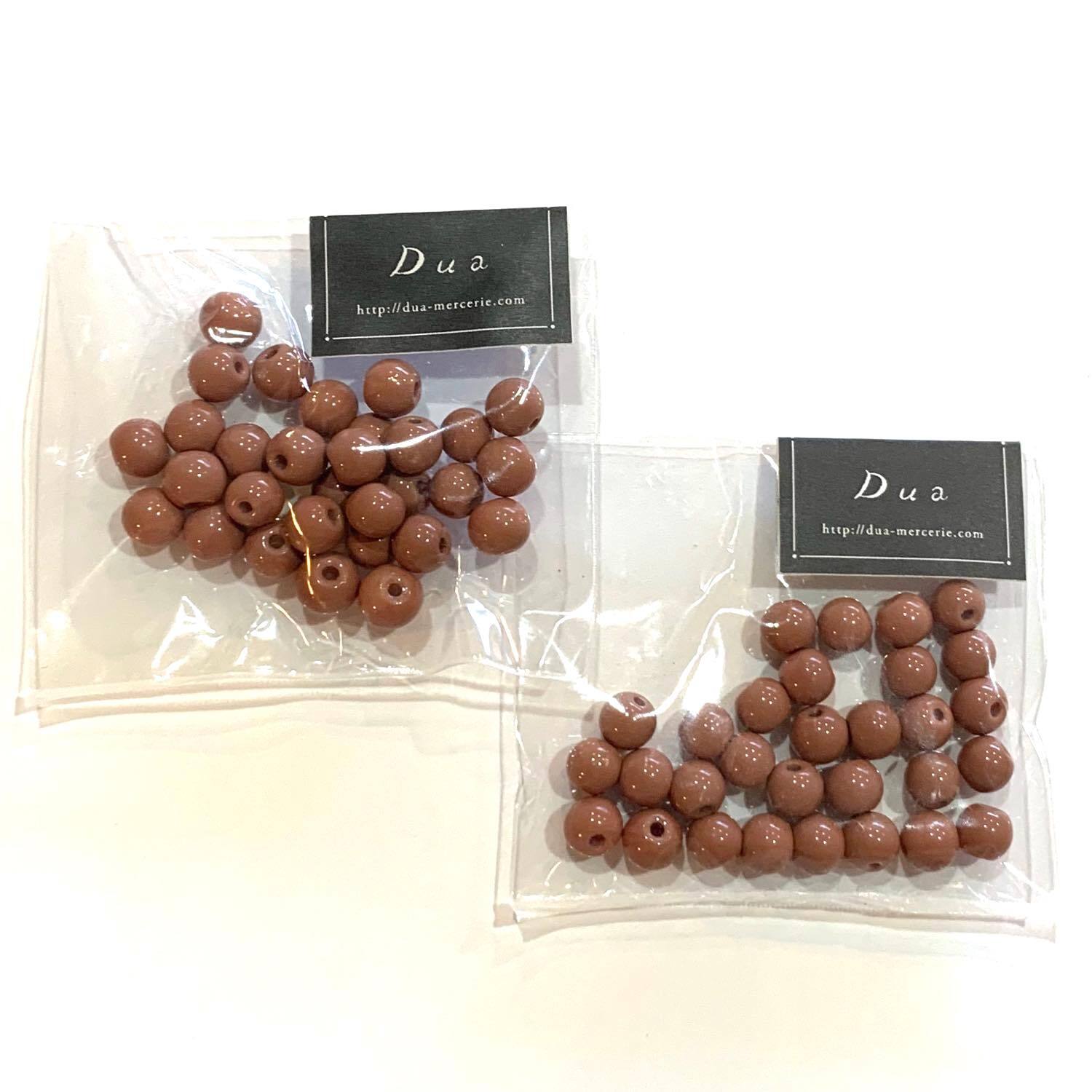最終入荷〉カラフルラウンドガラスビーズパックS（約6mm/30p） | Dua