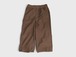DIGAWEL” Cropped wide pants Brown“
