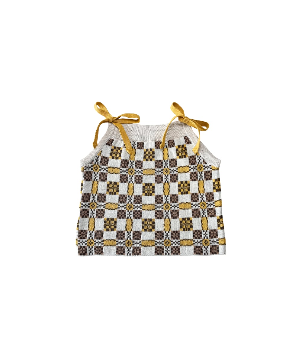 〈 MABLI 26SS 〉 PICNIC VEST / LATTE