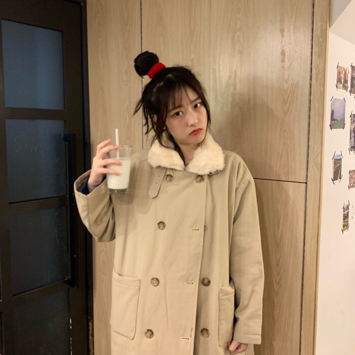 ジャケット ウィンターベルベットルーズ コットン 冬物 萌量不足84934419070