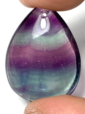 25.穴あきレインボーフローライト［No.HA-4786］