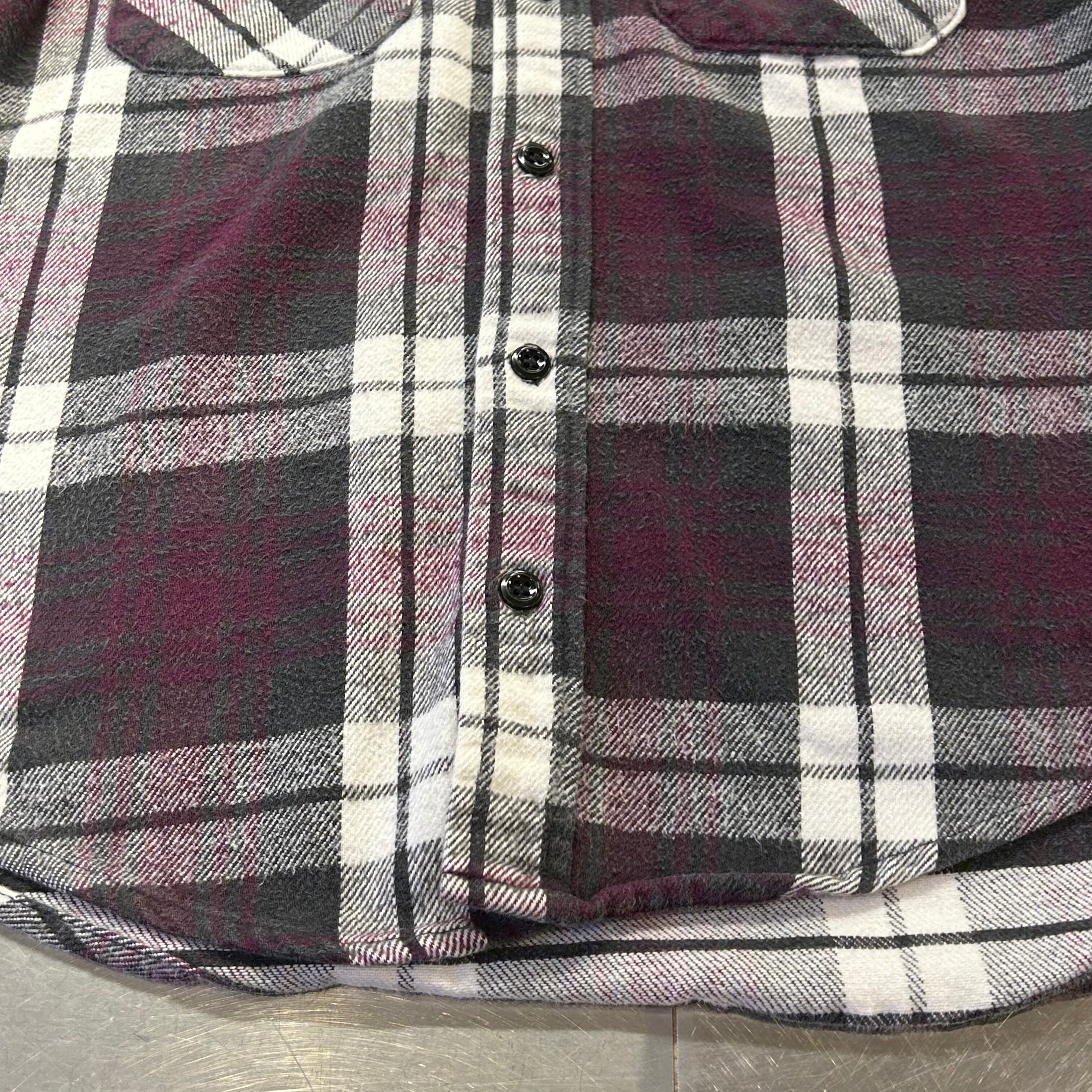 1990s MELTON FLANNEL SHIRT