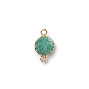 CIRCLE DRUSY STONE 04