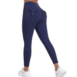 ポケットレギンス ネイビー