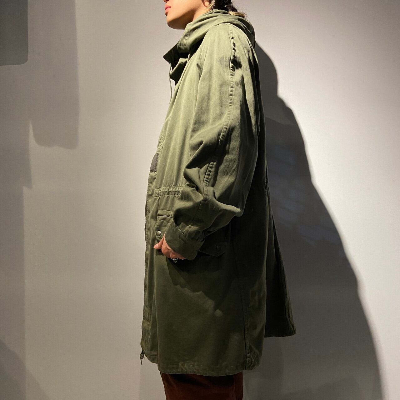 76年納品 フランス軍 M-64 モッズコート パーカー フィールド