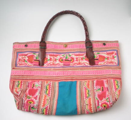 モン族古布/刺繍バック | Ethnic Beauty