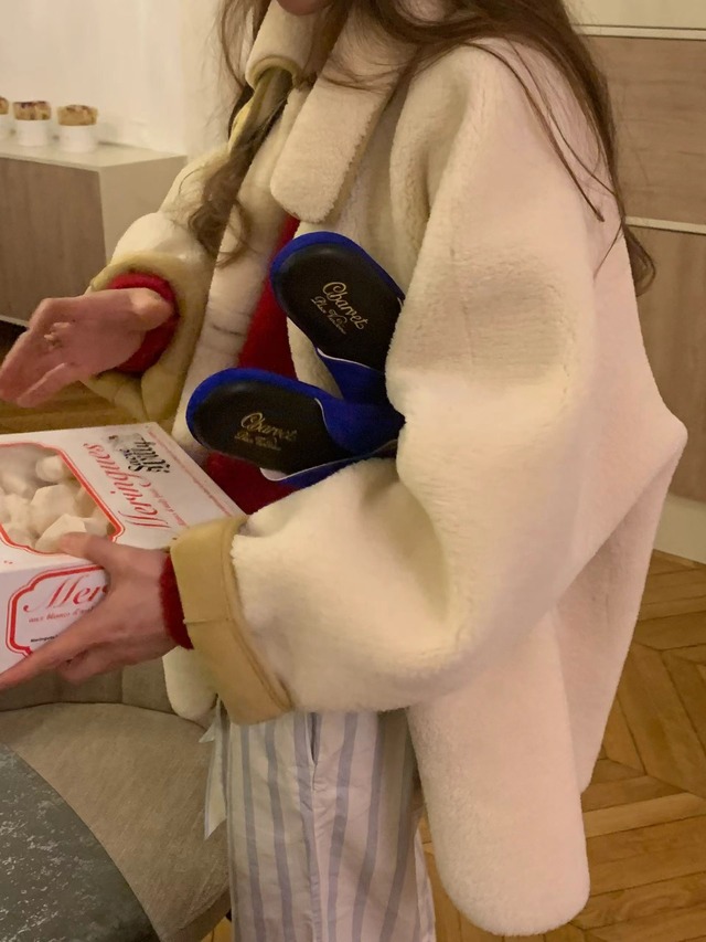 (OUNCE) rozy brush knit / 3color