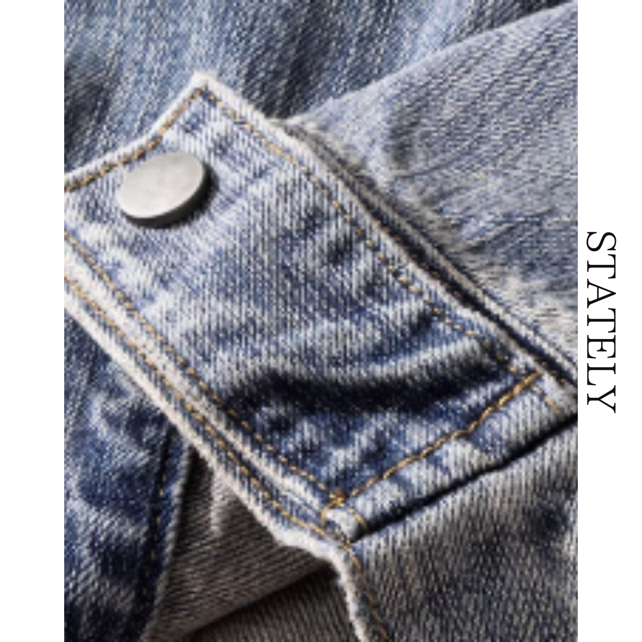 ウォッシュドデニム ルーズジャケット_O56・画像8