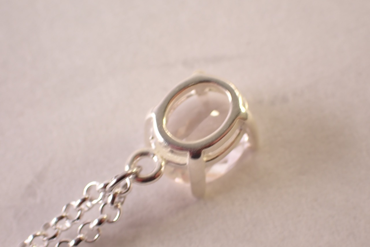 モルガナイトネックレス　 [D12‐90]