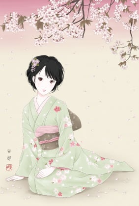 桜美人（ポストカード） | 安那 online store