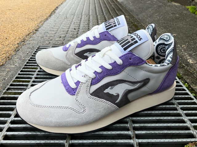 KANGAROOS RALLY BANDANA (VAPOR GREY/LAVENDER)