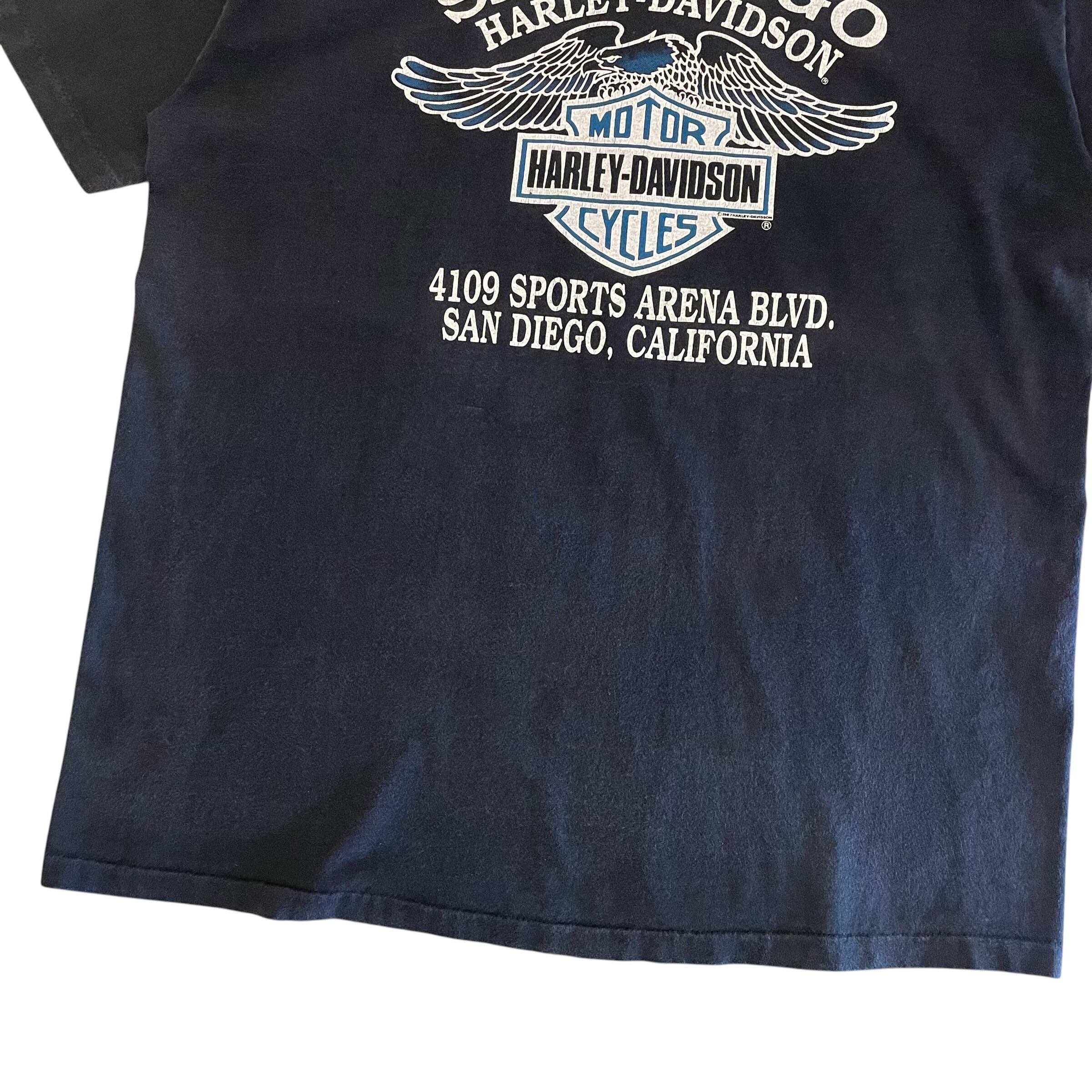 先住民&ハーレー】90's HARLEY-DAVIDSON T-shirt | PAY ID