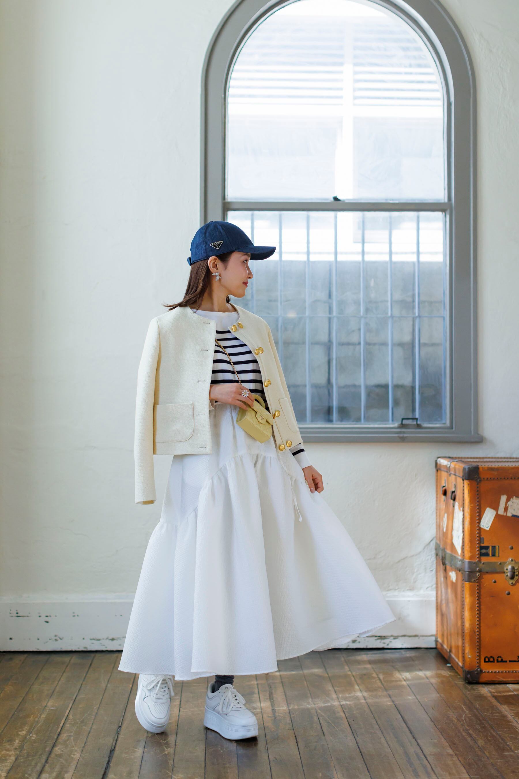 11/22(FRI)21:00ーJacquard skirt Basic color 12月上旬お届け予定 