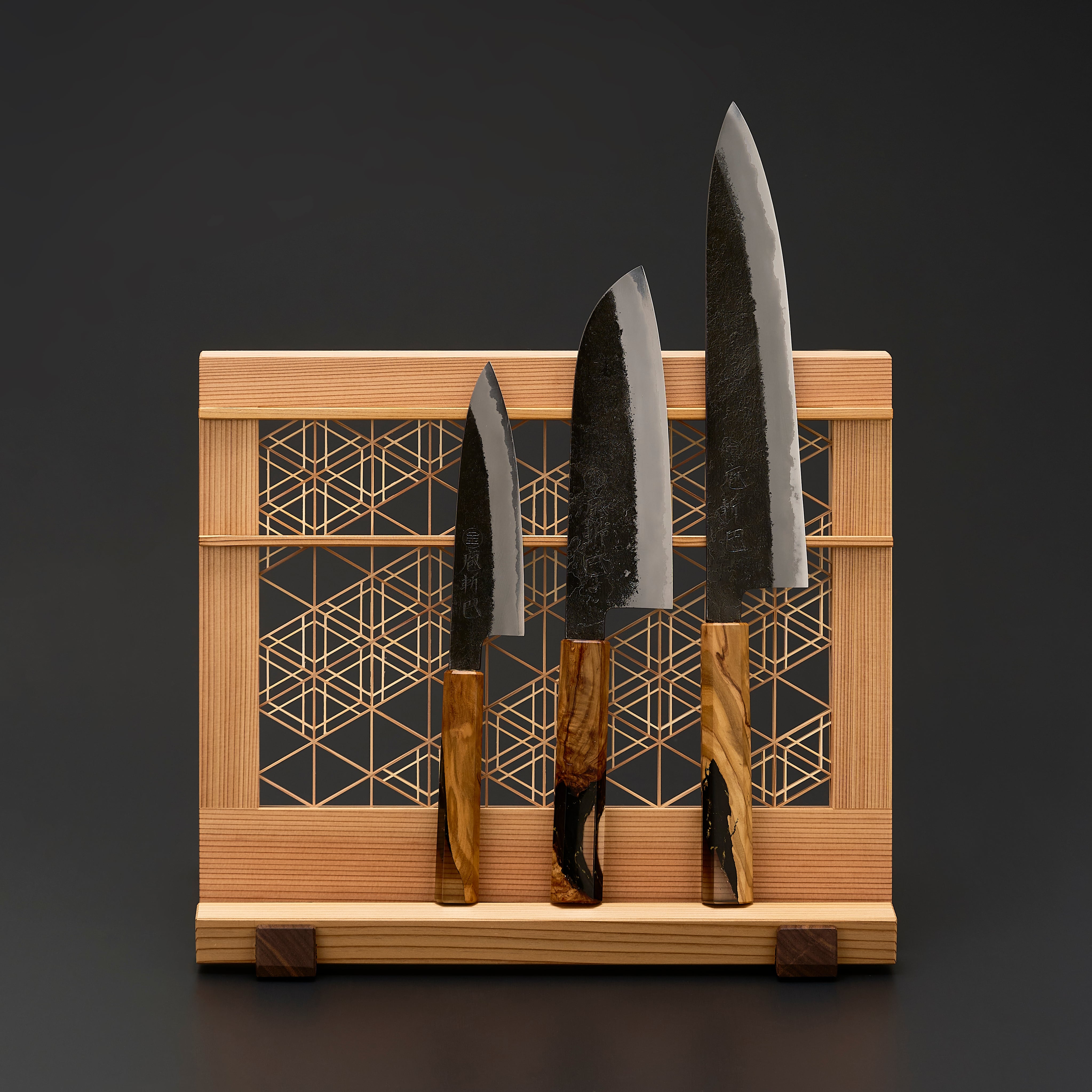 庖斬巴 組子の座 -ZA- 胡麻 IK-012 | 庖斬巴-HOZAN TOMOE- ONLINE SHOP