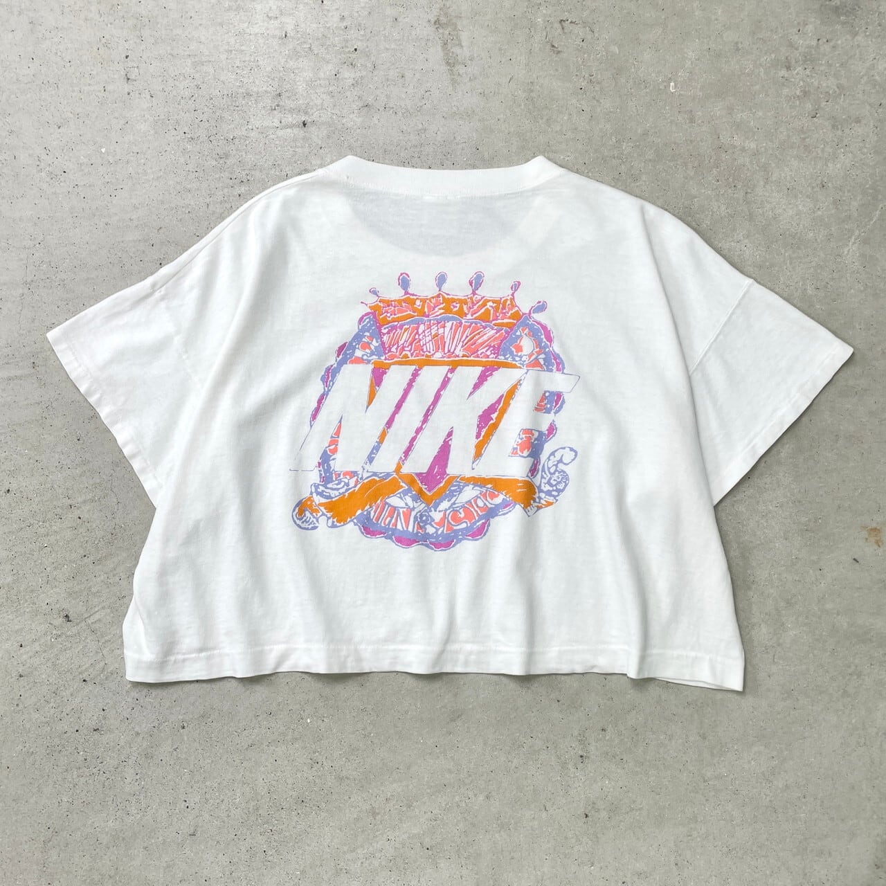 90年代 USA製 銀タグ NIKE ナイキ プリントTシャツ スウォッシュロゴ 