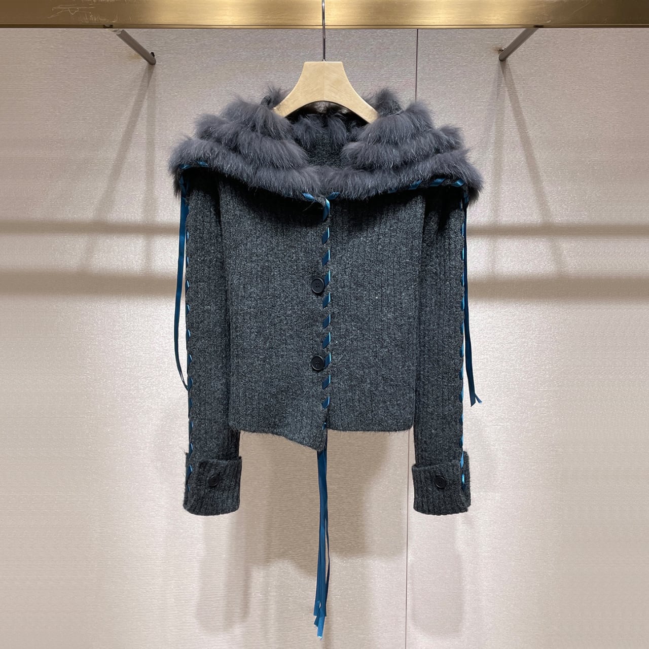 カフリボン セーターカーディガン A10