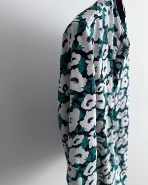 STELLA McCARTNEY  FLORAL PRINT SILK BLOUSE