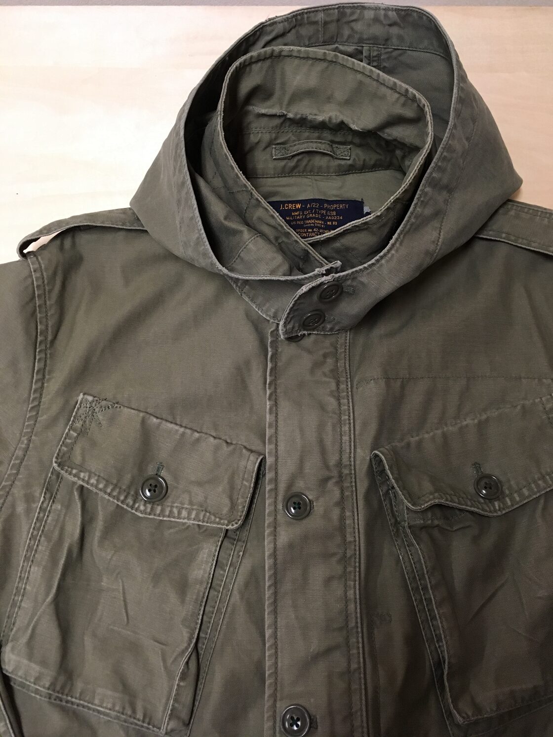 USED 】J.CREW Product Processing Field Jacket | PAY ID