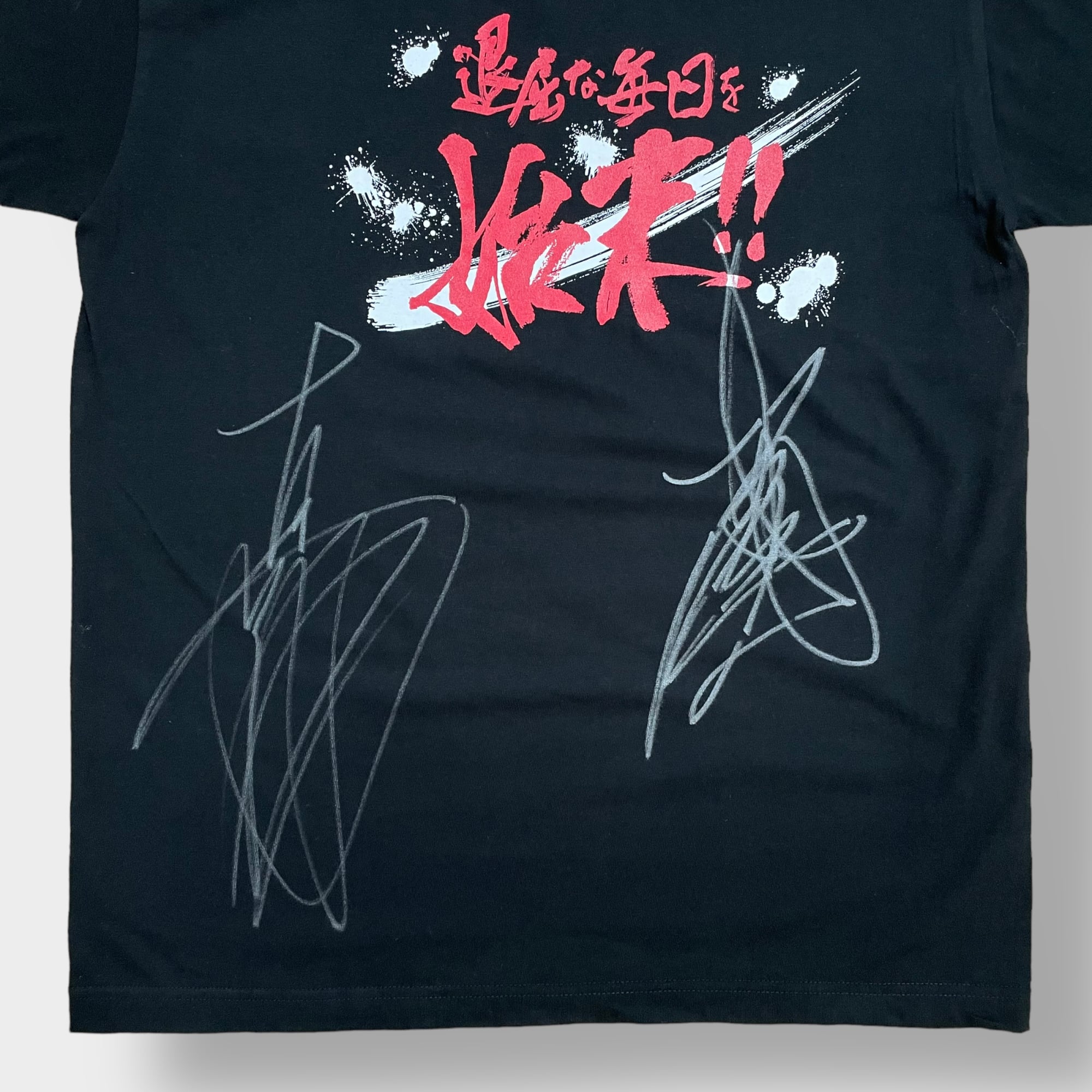 新日本プロレス直筆サイン入りTシャツ 永田裕志 WRESTLING LIFE35周年T