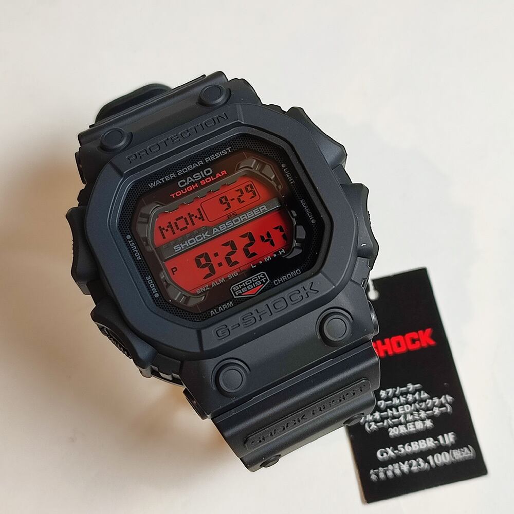 電波ソーラー／初代Gのカラーリングのハイブリッド CASIO G-SHOCK GW