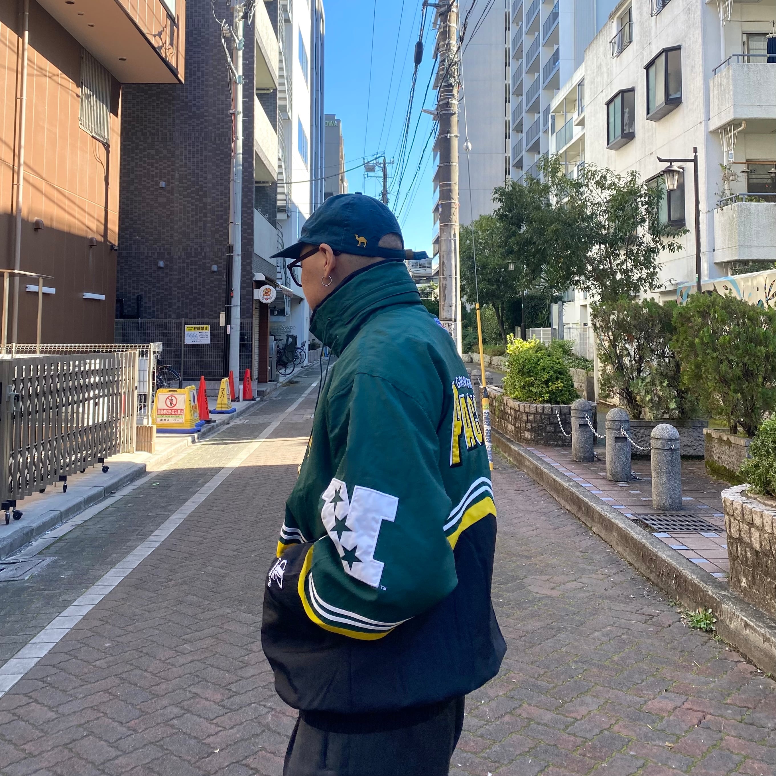 size：M【 PACKERS 】PROLINE パッカーズ NFL 中綿ナイロンジャケット