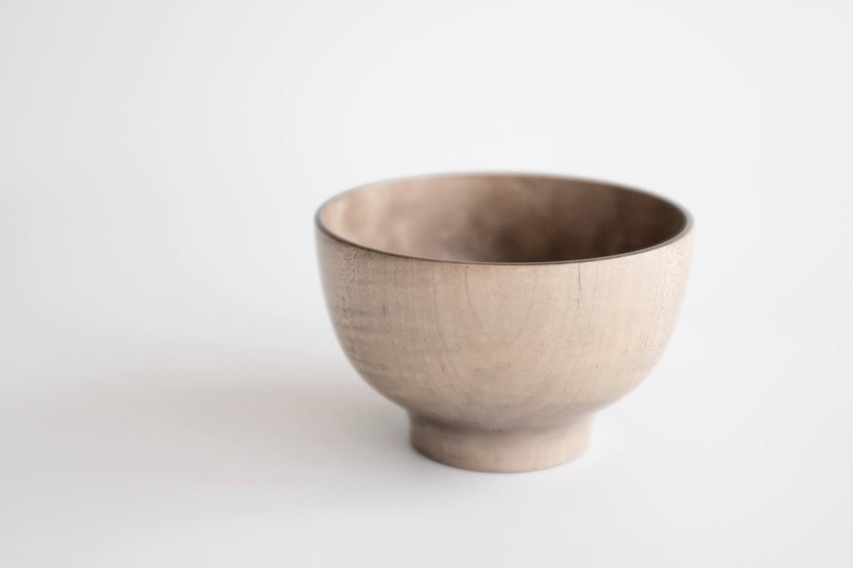 汁椀 ISHIZUE02_イタヤカエデ/ 鉄媒染クリア