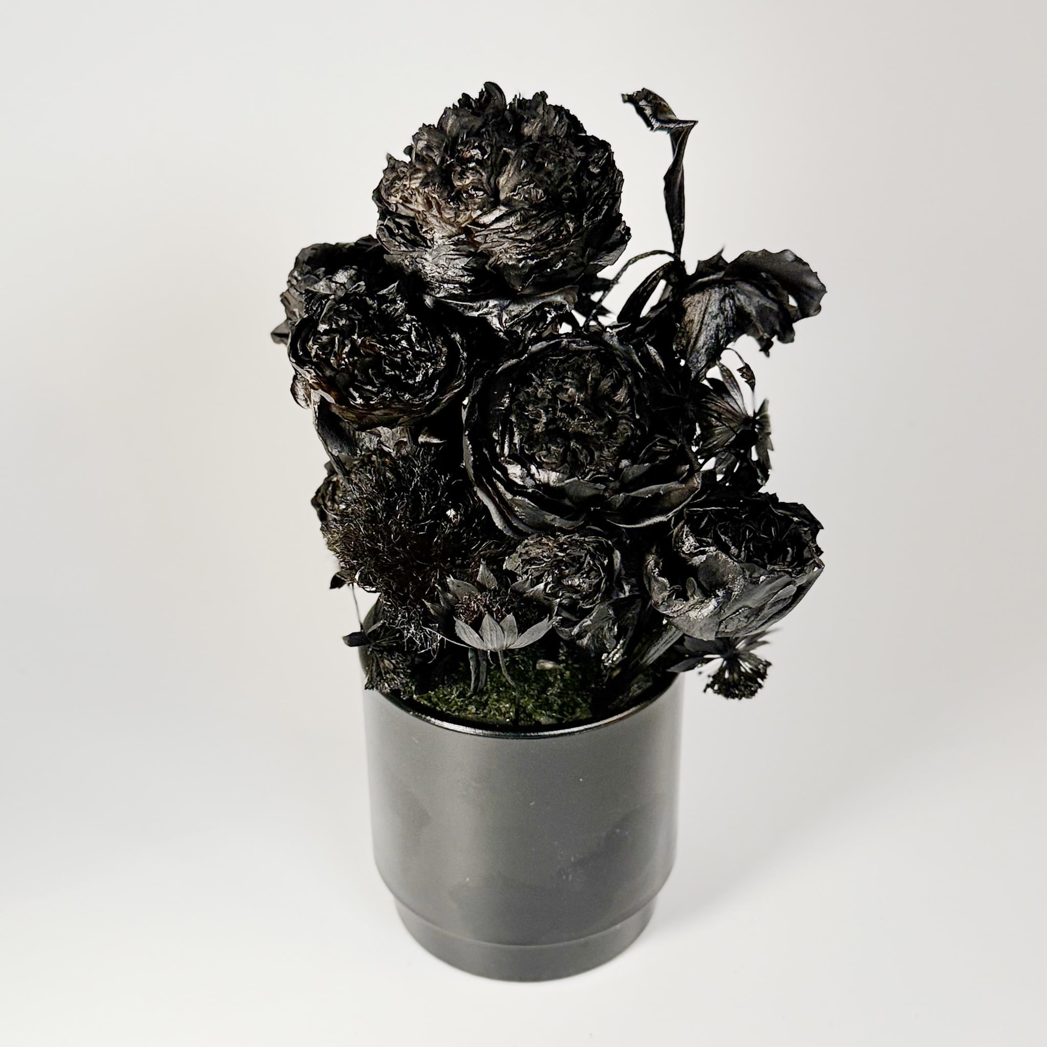 ブラックフラワーアレンジ 「BLACK FLOWER ARRENGEMENT」「ゼロ