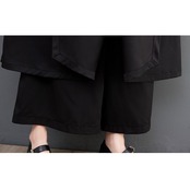 レイヤード風 立体シルエット パンツ 00400