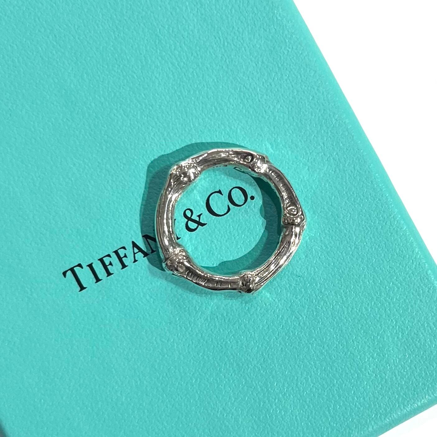 TIFFANY&Co. ティファニー 美品 バンブー リング 廃盤x102 美品 