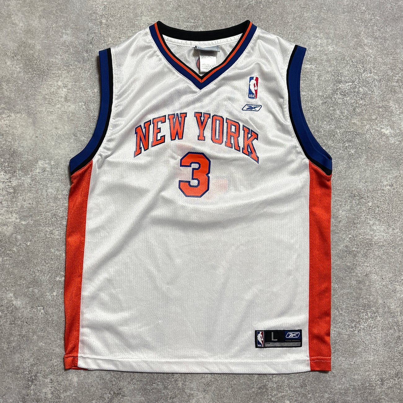 Stephon Marbury 【New York Knicks】 Kids Game Shirt. Reebok | am3