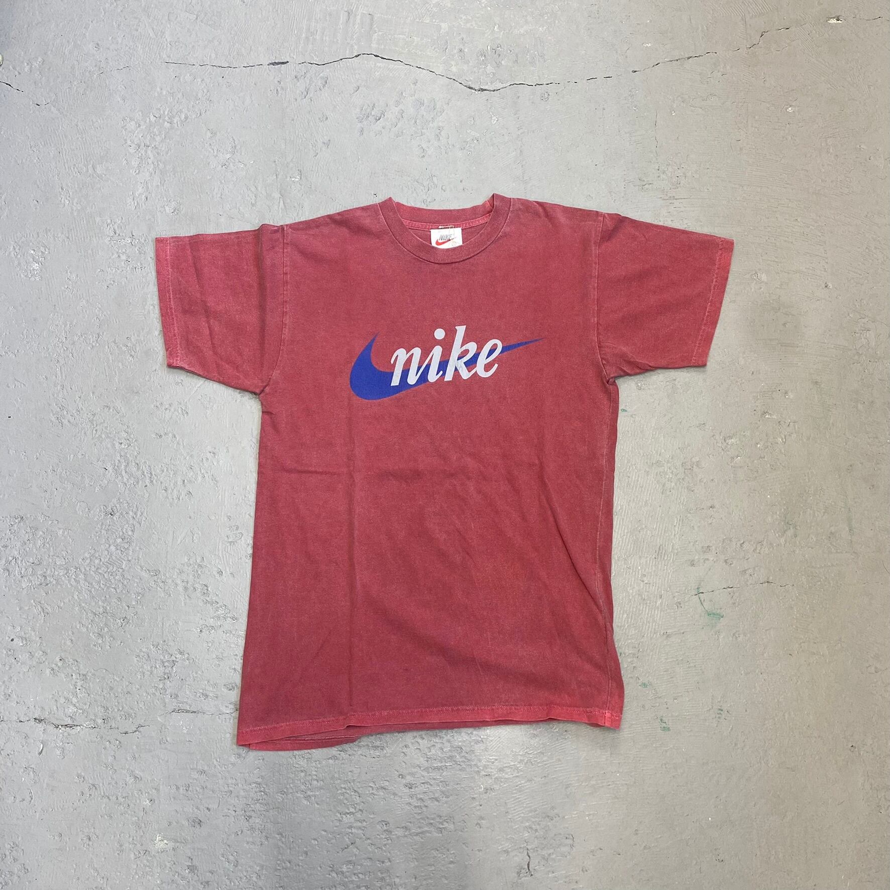 90s NIKE ビンテージTシャツ 筆記体ロゴ 白タグ S | 東京準備室