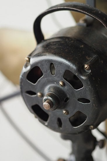 フランスアンティーク　翼 四翼アンティーク扇風機-vintage french electric fan