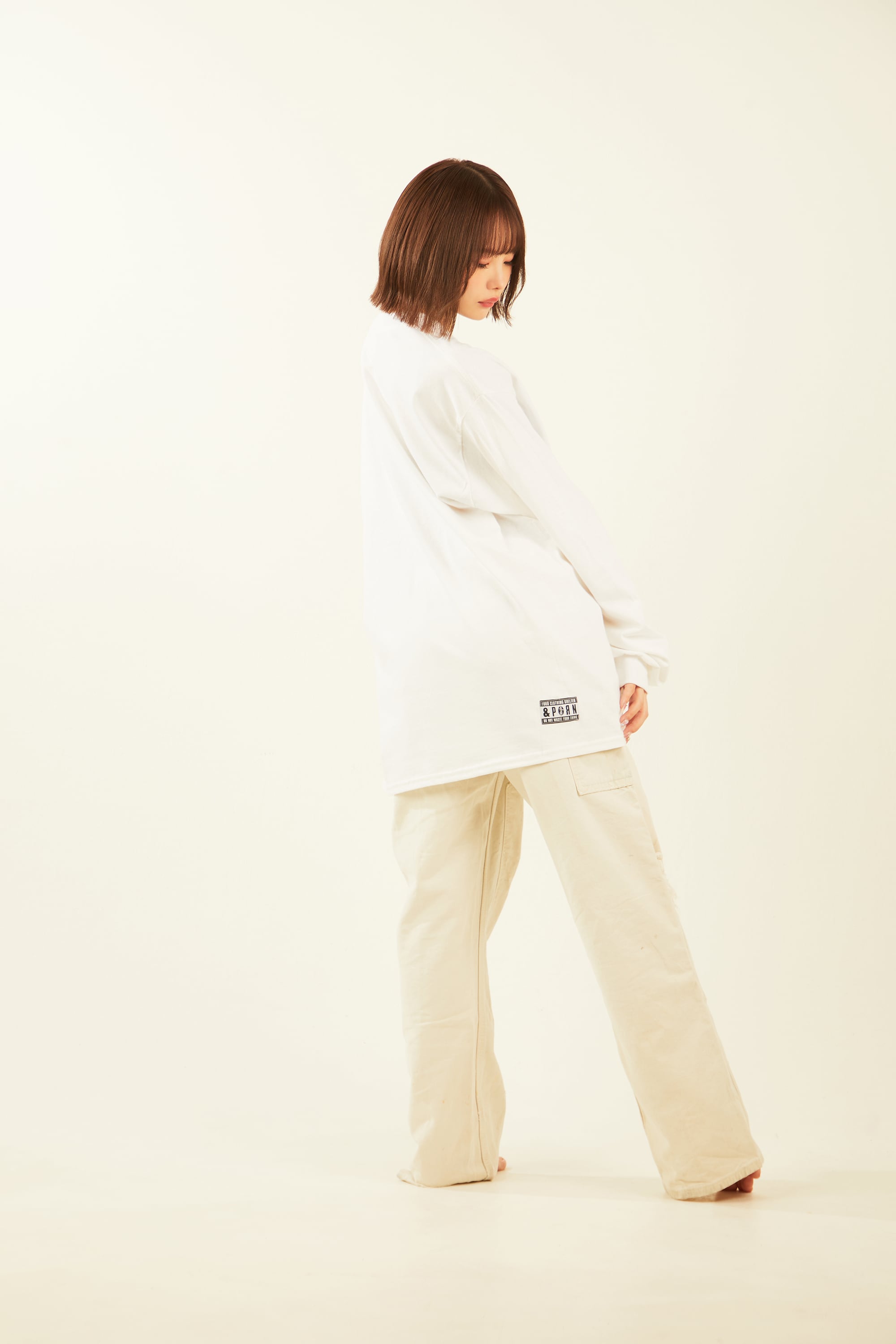 松本いちかコラボ】 Ichika Matsumoto Long sleeve Tee by MNKM for