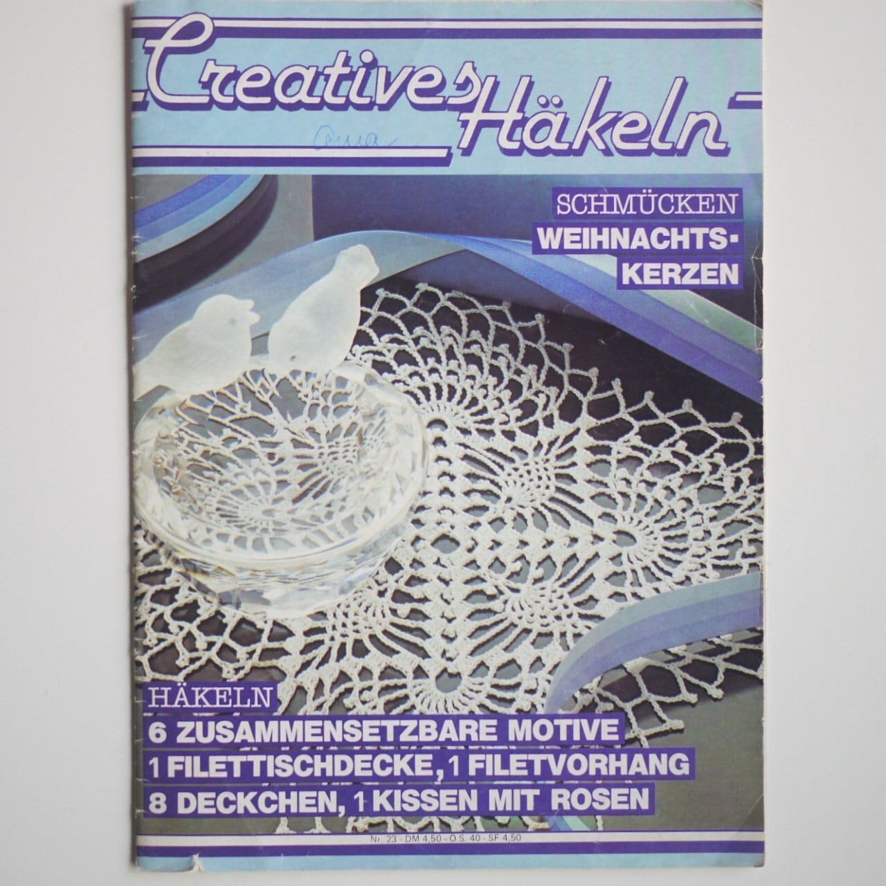 Creatives Häkeln クリエイティブなかぎ針編み ドイツ手芸雑誌 Nr23