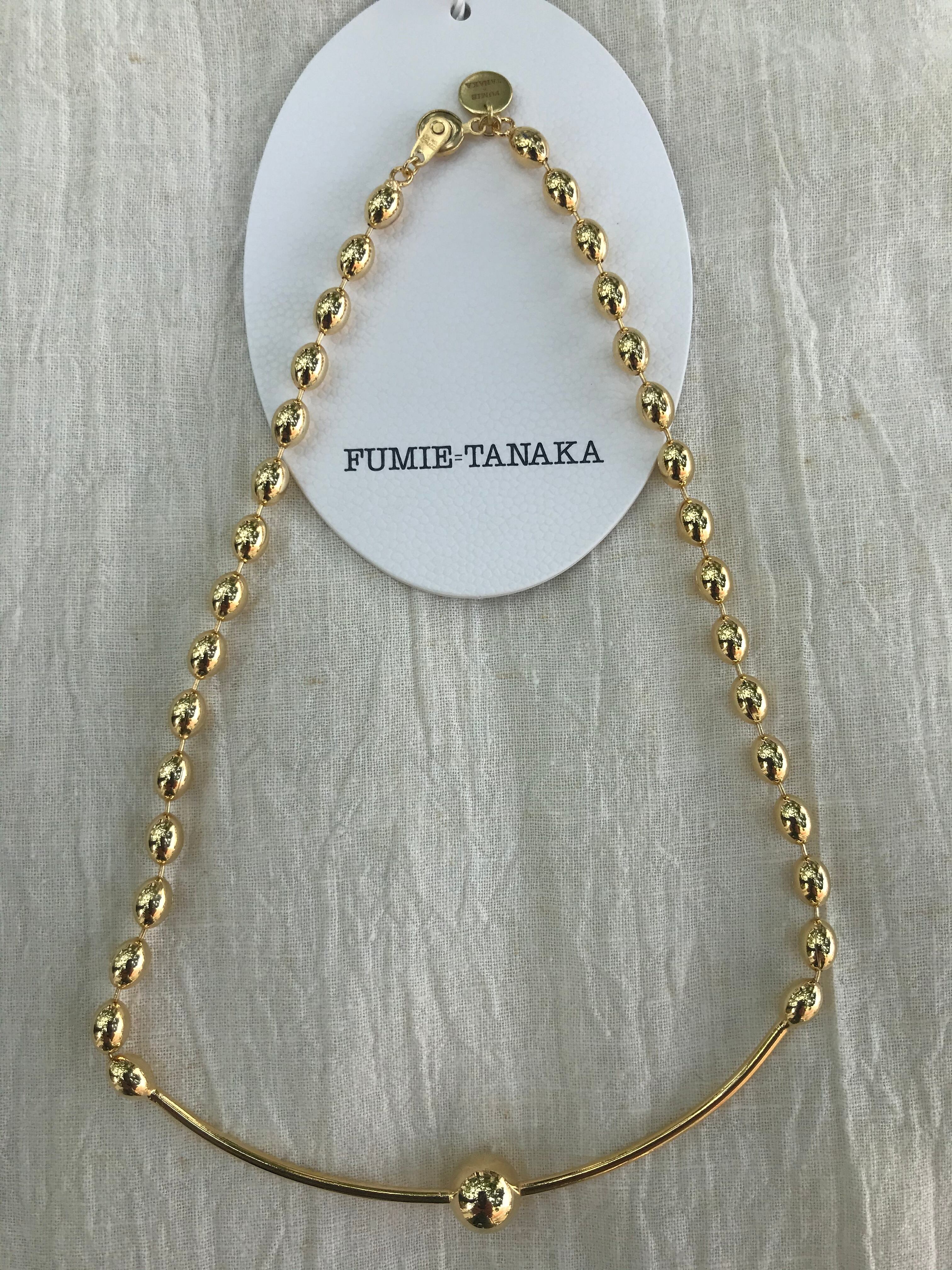 FUMIE=TANAKA    ball bar necklace